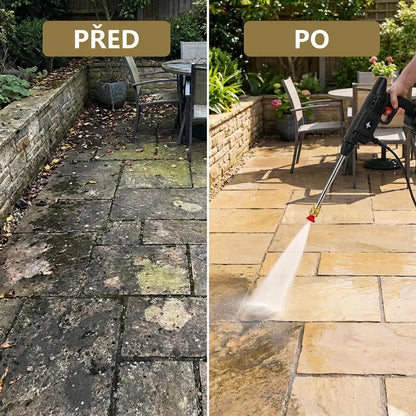 Tlaková myčka WaterJET PRO™ (Dnes +2 položky ZDARMA) + 5 příslušenství v balení